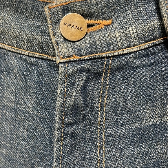 Frame Denim Le Skinny de Jeanne Distressed Jeans Size 29 - Picture 8 of 8